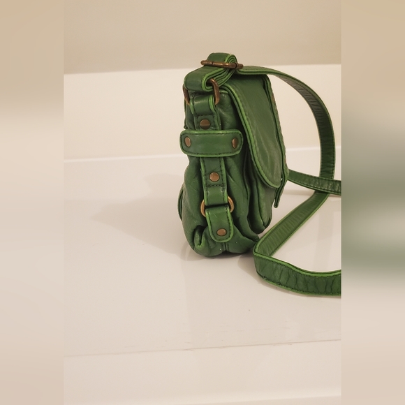 Green Mini Satchel Purse - Picture 7 of 9